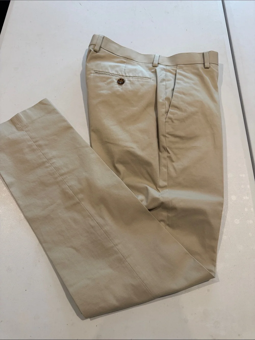 J. Crew Men's Tan Suit Pants